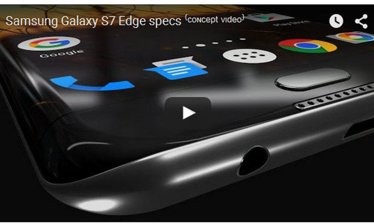 คลิปคอนเซปท์ Samsung Galaxy S7 edge มือถือขอบจอโค้งรุ่นสานต่อ
