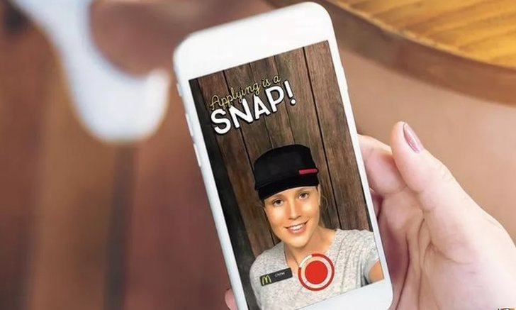 McDonald จับมือ Snapchat รับสมัครพนักงานวัยทีนผ่านคลิปเพียง 10 วินาที