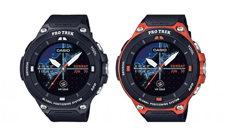 Casio วางจำหน่าย Pro Trek WSD-F20 Smart Watch ขาลุยที่ใช้ Android Wear