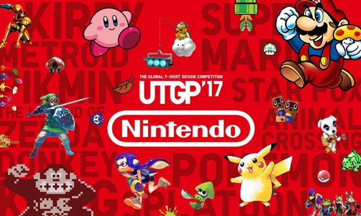 ประกาศผลออกแบบเสื้อ Uniqlo ลายเกม Nintendo มีคนไทยติดอันดับด้วย !!