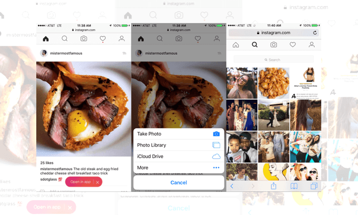 Instagram เปิดฟีเจอร์ให้อัปรูปผ่านหน้าเว็บบนมือถือได้แล้ว