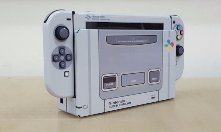 ชมเครื่อง Nintendo Switch ลาย Super Famicom