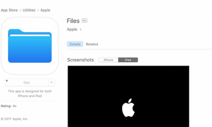 หลุดแอป Files ตัวใหม่ของ Apple บน App Store ก่อนงาน WWDC คืนนี้