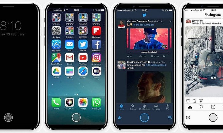 ภาพร่างเวอร์ชั่นสุดท้าย iPhone8 และ 7s Plus คาดจะนำเข้าสู่กระบวนการผลิต