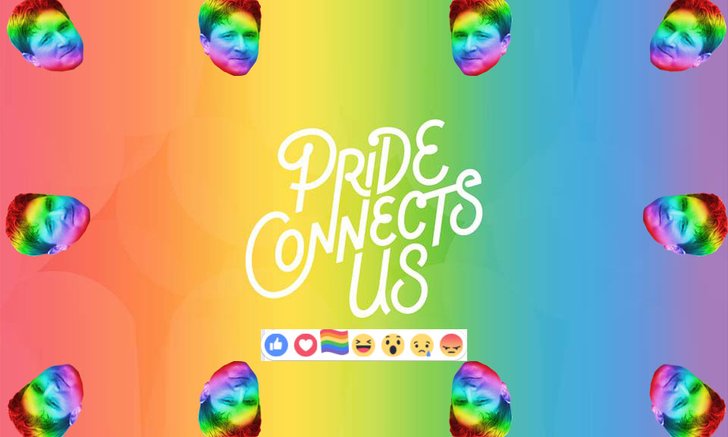 วิธีได้ Emoticon รุ้งง่าย ๆ แค่กด Like เพจเฟซบุ๊ค LGBTQ Facebook