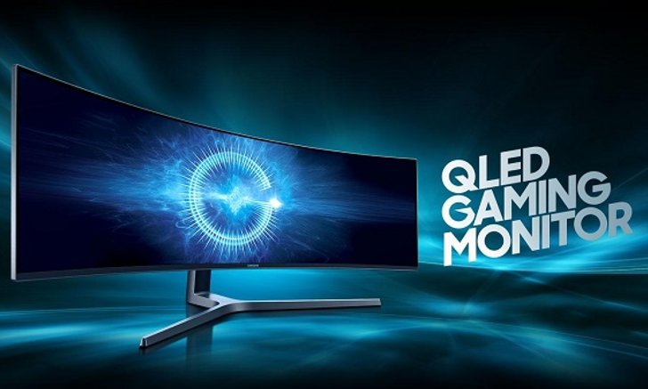 Samsung เปิดตัวมอนิเตอร์ QLED สำหรับเกมเมอร์ หน้าจอยาวพิเศษ ขนาด 49 นิ้ว