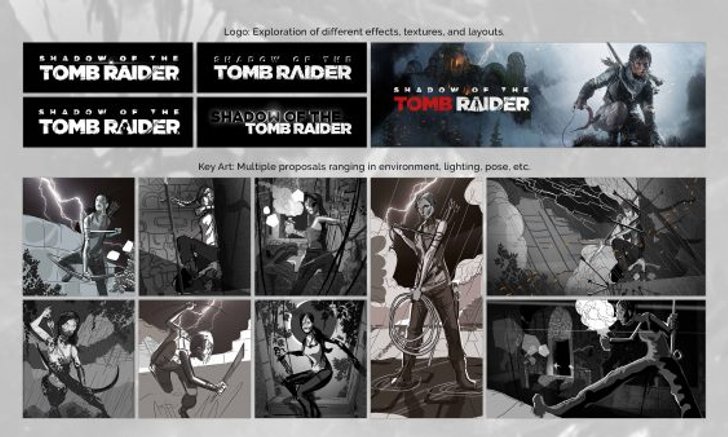 ข่าวลือ หลุดภาพงานออกแบบเกม Tomb Raider ภาคใหม่