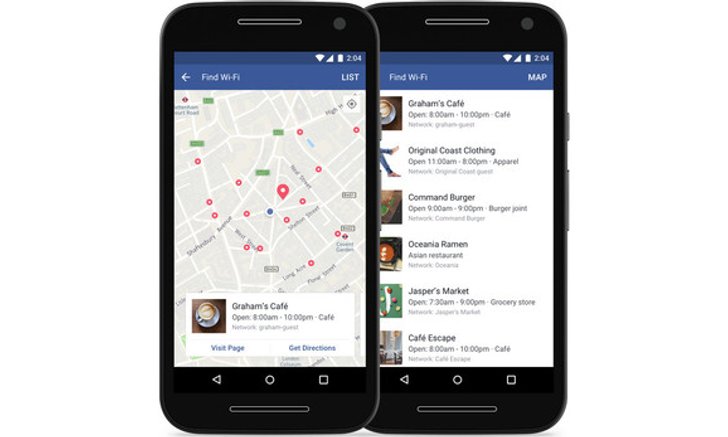 ของเล่นใหม่ Facebook เพิ่มความสามารถ Find Wi-Fi ให้สามารถหาจุดกระจายสัญญาณ Wi-Fi ได้ทั่วโลก