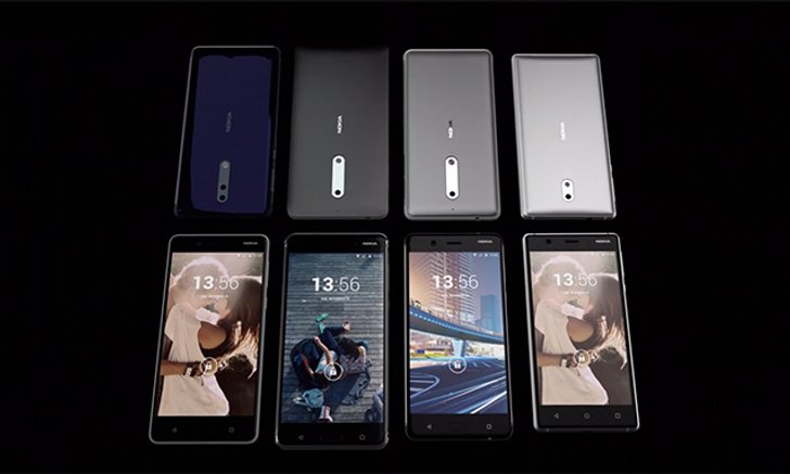 หลุด รายชื่อชิปเซ็ตสำหรับ Nokia 2, Nokia 7, Nokia 8 และ Nokia 9