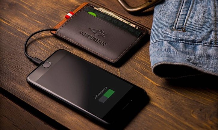 Volterman กระเป๋าเงินอัจฉริยะ จัดเต็มทั้งแบตสำรอง WiFi ฮอตสปอต GPS และกล้องจับขโมย