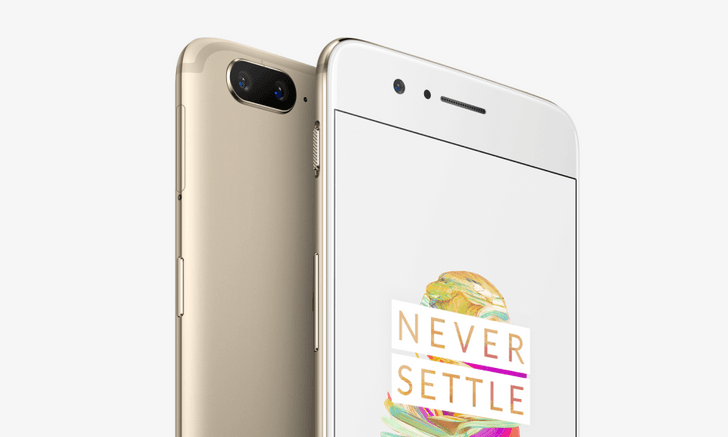 OnePlus 5 เปิดตัวสี Soft Gold รุ่นลิมิเตดอิดิชั่น ขายจำนวนจำกัด