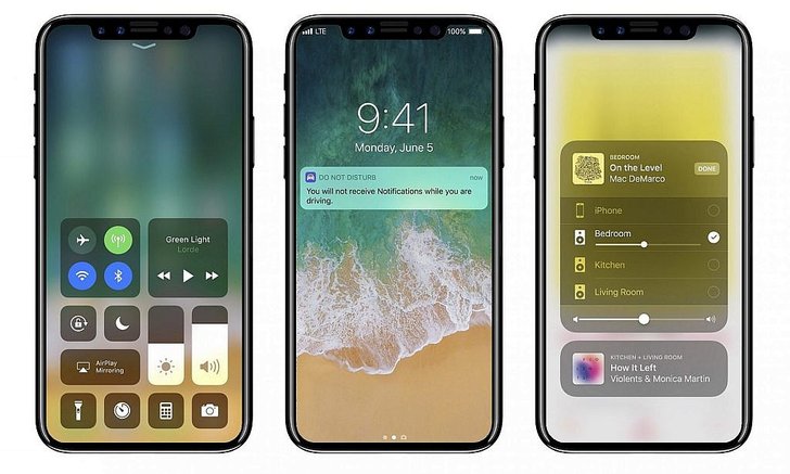 Apple ยกเลิกความตั้งใจที่จะใส่ Touch ID ลงในหน้าจอ iPhone 8