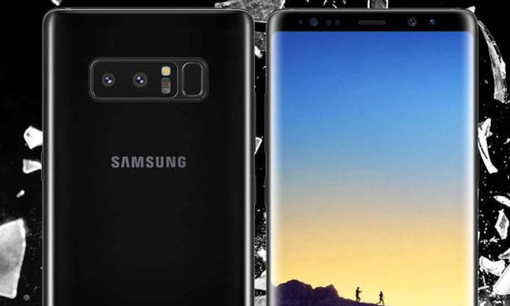 Samsung เผลอโชว์ Galaxy Note 8 บนเว็บไซต์ของตัวเอง