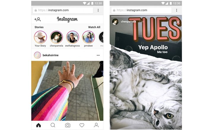 Instagram เพิ่มฟีเจอร์ให้สามารถแสดงผลและอัปโหลด Stories บน เว็บไซต์บนมือถือได้แล้ว