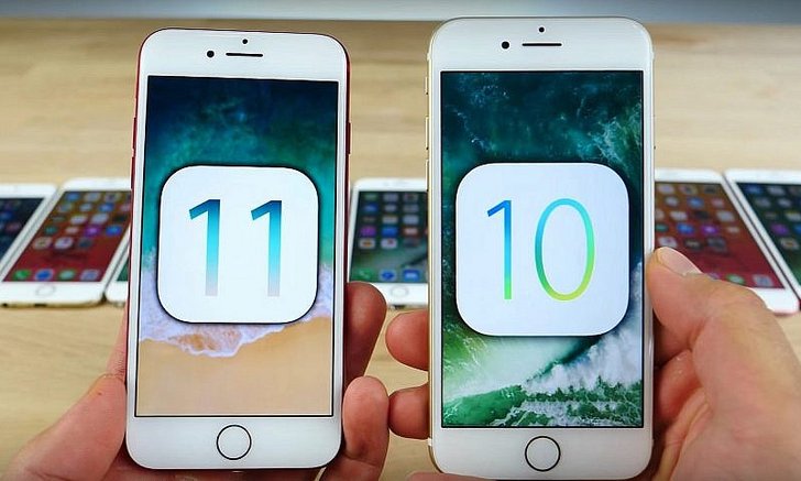 ไม่ต้องรีบ! มาดูคลิปเปรียบเทียบความเร็วระหว่าง iOS 10.3.3 และ iOS 11 กัน!