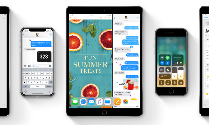Apple ประกาศปล่อยอัปเดต iOS 11 ตัวเต็มวันที่ 19 กันยายนนี้