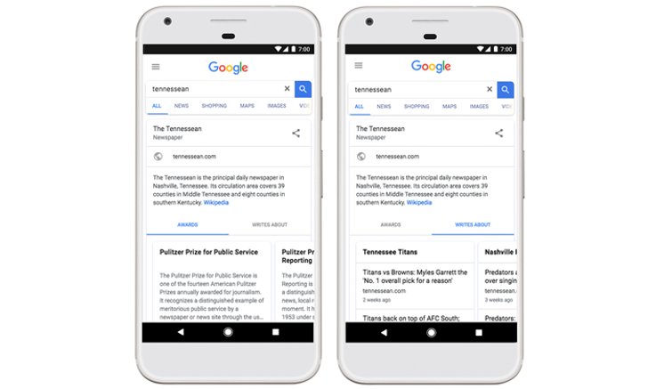 แก้ปัญหาข่าวปลอม Google Search เพิ่มข้อมูลเมื่อค้นหาชื่อสำนักข่าว
