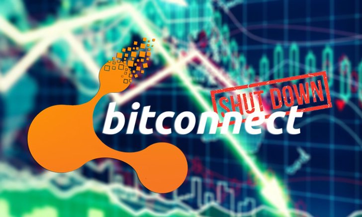 สะเทือนวงการคริปโต Bitconnect ประกาศปิดตัวแล้ว ราคาเหรียญ BCC ร่วงกว่า 90%