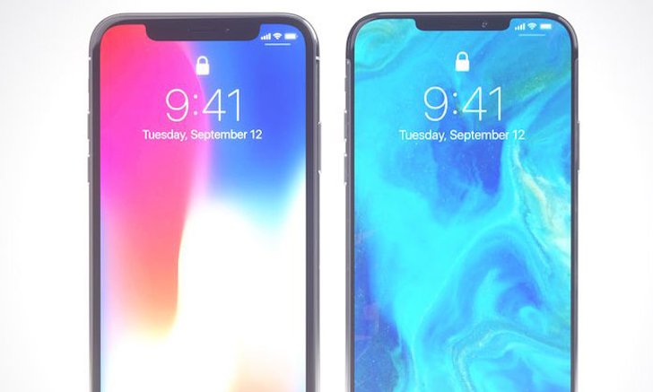 iPhone X ภาพ Render รุ่นใหม่ที่คาดว่าจะเปิดต้วปีนี้ ปรับขอบบนเล็กกว่าเดิมจะเป็นอย่างไร ?