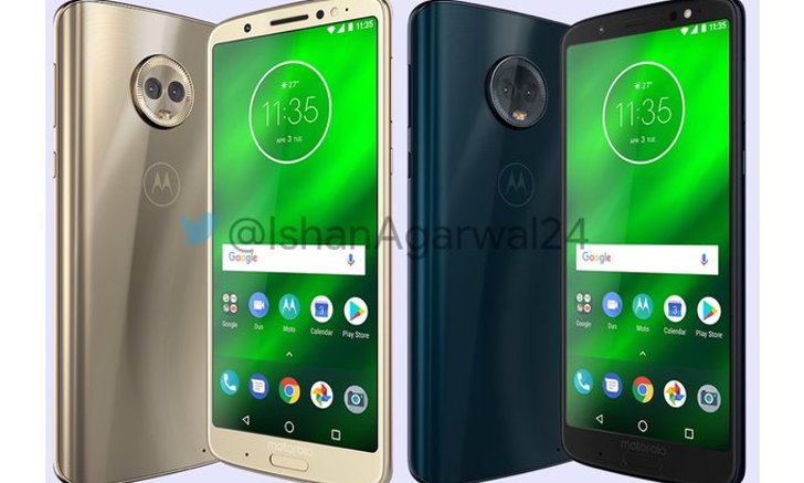 ชมภาพเรนเดอร์ Moto G6 ทั้ง 3 รุ่น ทุกเฉดสี และสเปคชัดเจน ก่อนเปิดตัว 19 เม.ย.นี้