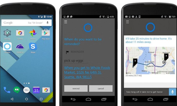 Microsoft รวมความกล้าส่ง Cortana ระบบสั่งงานเสียงลง Android และ iOS แล้วอย่างเป็นทางการ