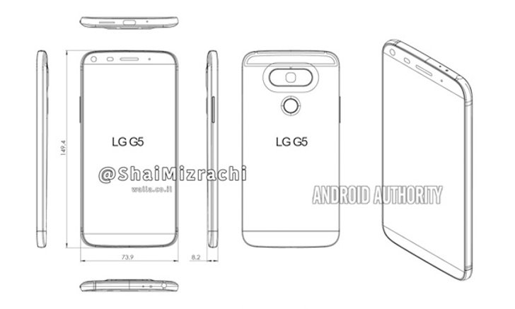 เผยภาพไดอะแกรมของ LG G5 มาพร้อม Design ใหม่หมดจนต้องบอกว่านี่คือ LG