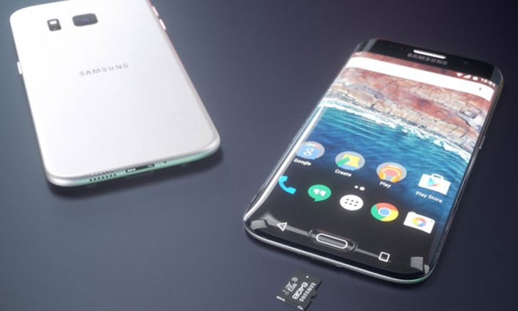 ภาพคอนเซปท์ Samsung Galaxy S7 edge กับตัวเครื่องขอบโค้ง 3 ด้าน!