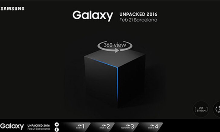 Samsung เตรียมทำการถ่ายทอดสดเปิดตัว Galaxy S7 แบบ 360 องศา