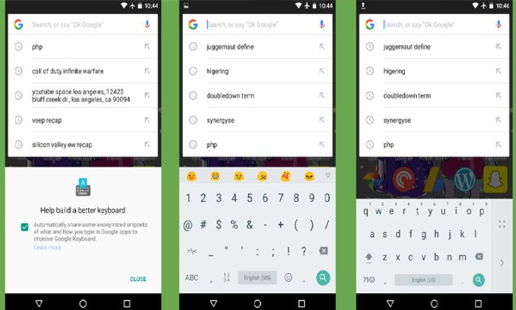 Google อัปเดต Keyboard รองรับการใช้งานมือเดียว