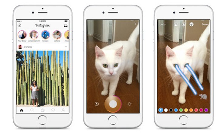 Instagram เปิดตัวโหมด Stories แชร์ภาพแบบลบตัวเองเมื่อผ่านไป 24 ชั่วโมง