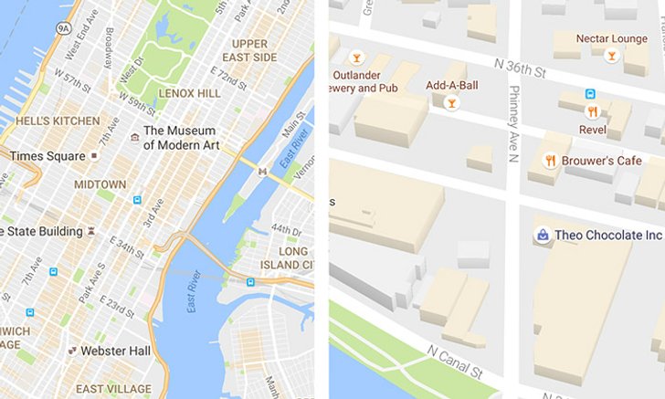 Google Maps ปรับปรุงใหม่ดีไซน์ใหม่ และจุดที่น่าสนใจให้น่าใช้กว่าเดิม