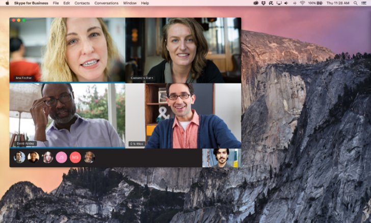 Skype for Business ออกไคลเอนท์ macOS, ปรับปรุงการใช้งานบน iOS และ Android