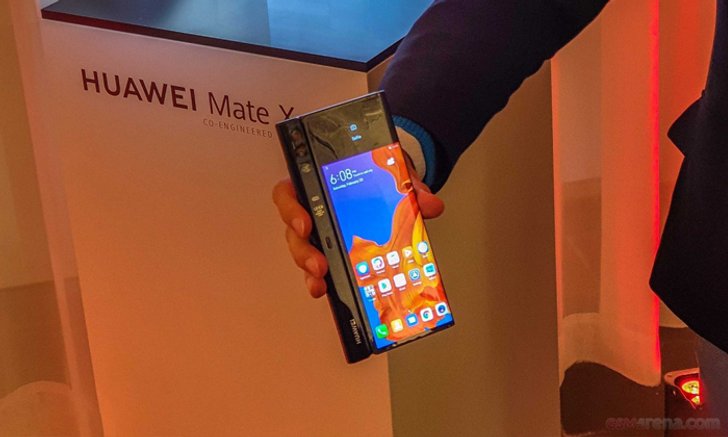 Huawei เปิดตัว "Huawei Mate X" สมาร์ทโฟนพับหน้าจอได้ แสดงผลเต็มจอกว่า ชาร์จไวมาก รองรับ 5G!