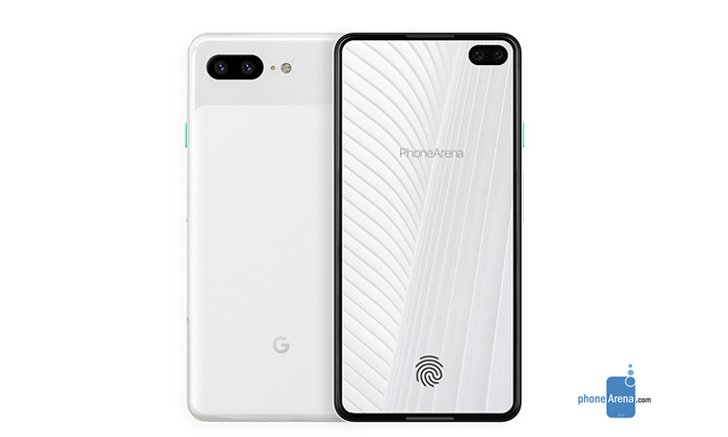 หลุดภาพร่างของ Pixel 4 XL จะมาพร้อมกับกล้องหน้าคู่และ กล้องหน้าเจาะรู้