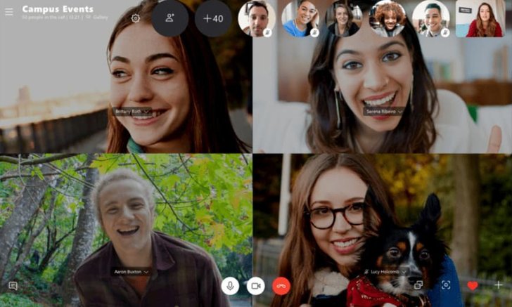 คุยกันสามสี่คนมันไม่สนุก Skype จัด Group call ให้มากสุดถึง 50 คนกันไปเลย!