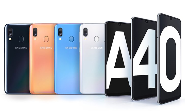 Samsung เปิดตัว Galaxy A40 ปรับสเปคจาก A20e ให้ดีขึ้นอย่างมากมาย