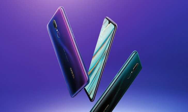OPPO A9 เปิดตัวแล้ว มาพร้อมแบตเตอรี่ใหญ่โต และหน้าจอใหญ่กำลังดี