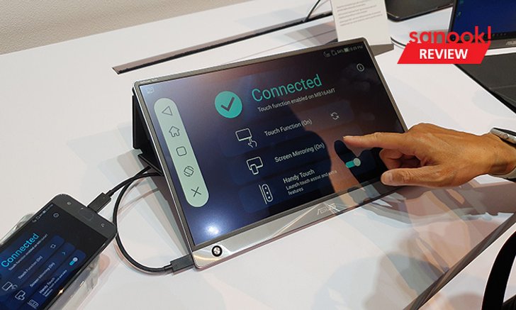 Comptex 2019 : ASUS เปิดตัว Zenscreen Touch หน้าจอไร้สายใช้ได้นาน และเสียงดีงาม