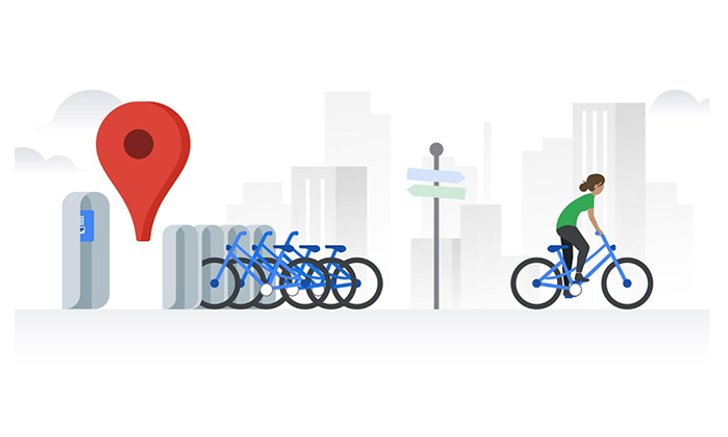 Google Map เริ่มทดสอบฟีเจอร์ค้นหารถจักรยานแบบแชร์กัน ว่าแต่ละที่เหลือกี่คัน
