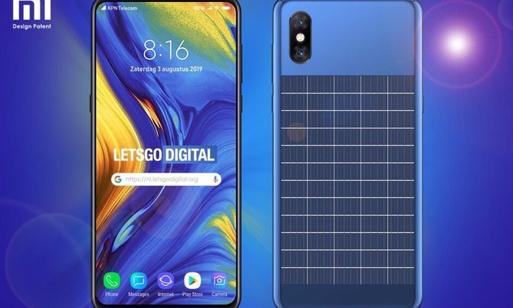 Xiaomi รักษ์โลก เผยจดสิทธิบัตรสมาร์ตโฟน พลังงานแสงอาทิตย์