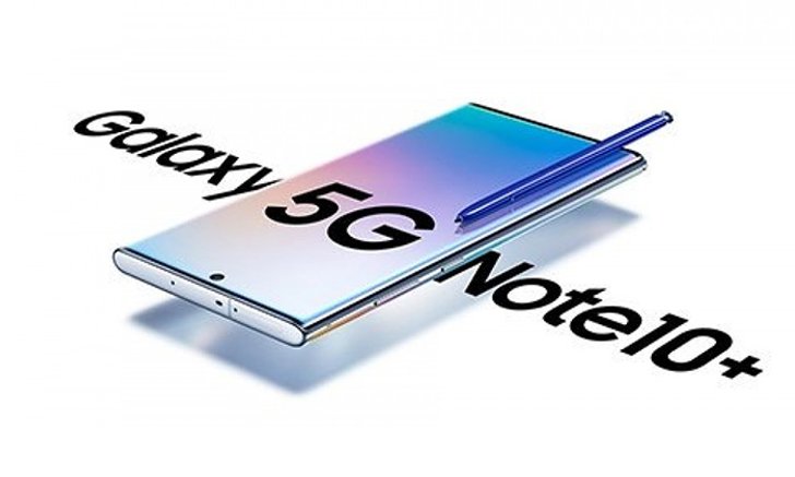 หลุดภาพโปรโมท Samsung Galaxy Note 10+ และ Note 10+ เวอร์ชั่น 5G ก่อนเปิดตัว 