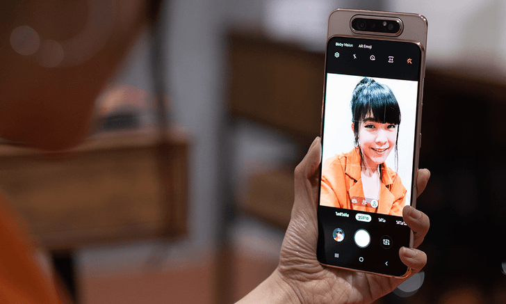 รีวิว Samsung Galaxy A80 สมาร์ตโฟนจอดี ดีไซน์เลิศ กล้องทั้งฟลิบทั้งสไลด์เกิดมาเพื่อ “ถ่ายวิดีโอ”