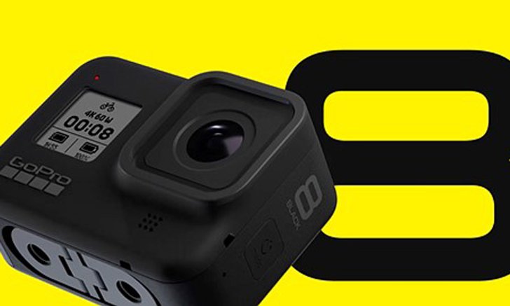 GoPro Hero 8 Black กล้อง Action Camera สายลุยตัวจริงเปิดตัวแล้ว พร้อมติดอุปกรณ์เสริมได้