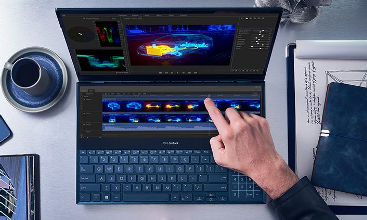 ASUS เปิดตัว ZenBook Pro Duo (UX581) พร้อม ZenBook Duo (UX481) โน้ตบุ๊กสองจอเพื่อครีเอเตอร์