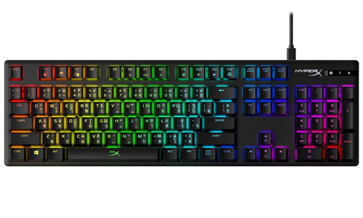 HyperX เปิดตัวคีย์บอร์ดแมคคานิคอล Alloy Origins ที่งาน Thailand Game Show