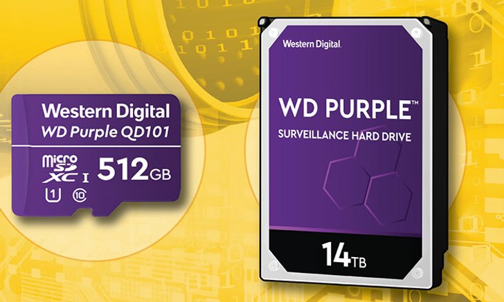 WD เปิดตัว Hard Disk Purple รุ่นใหม่ทั้ง MicroSD และ Hard Disk ความจุสูงขึ้นทนกว่าเดิม