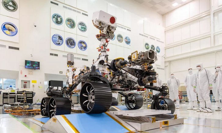 ยานสำรวจดาวอังคาร Mars 2020 ของนาซ่าผ่านการทดสอบขับขี่ครั้งแรกได้สำเร็จ