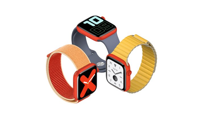 Apple Watch Series 5 สีแดง Product Red อาจจะเปิดตัวในปี 2020