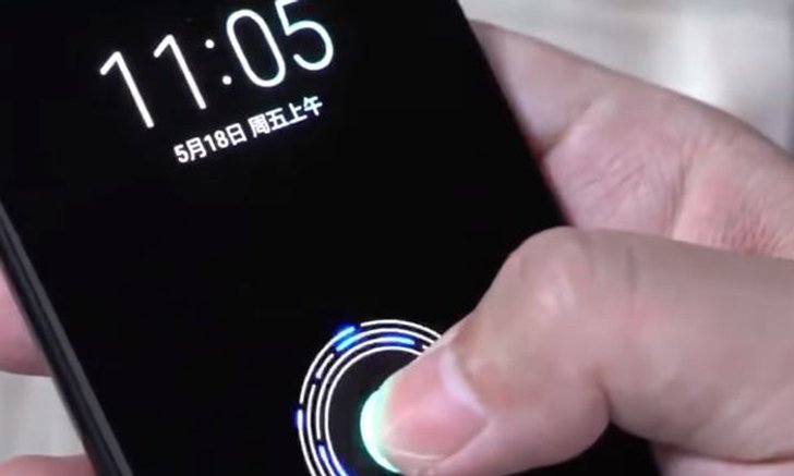 หลุดคลิป Xiaomi Mi 8 ระบบสแกนนิ้วมือ “ฝังหน้าจอ” ของจริง