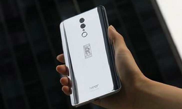หลุดภาพ "Honor 10 Note" เวอร์ชั่นหรูตกแต่งแบบฉบับ Rolls Royce